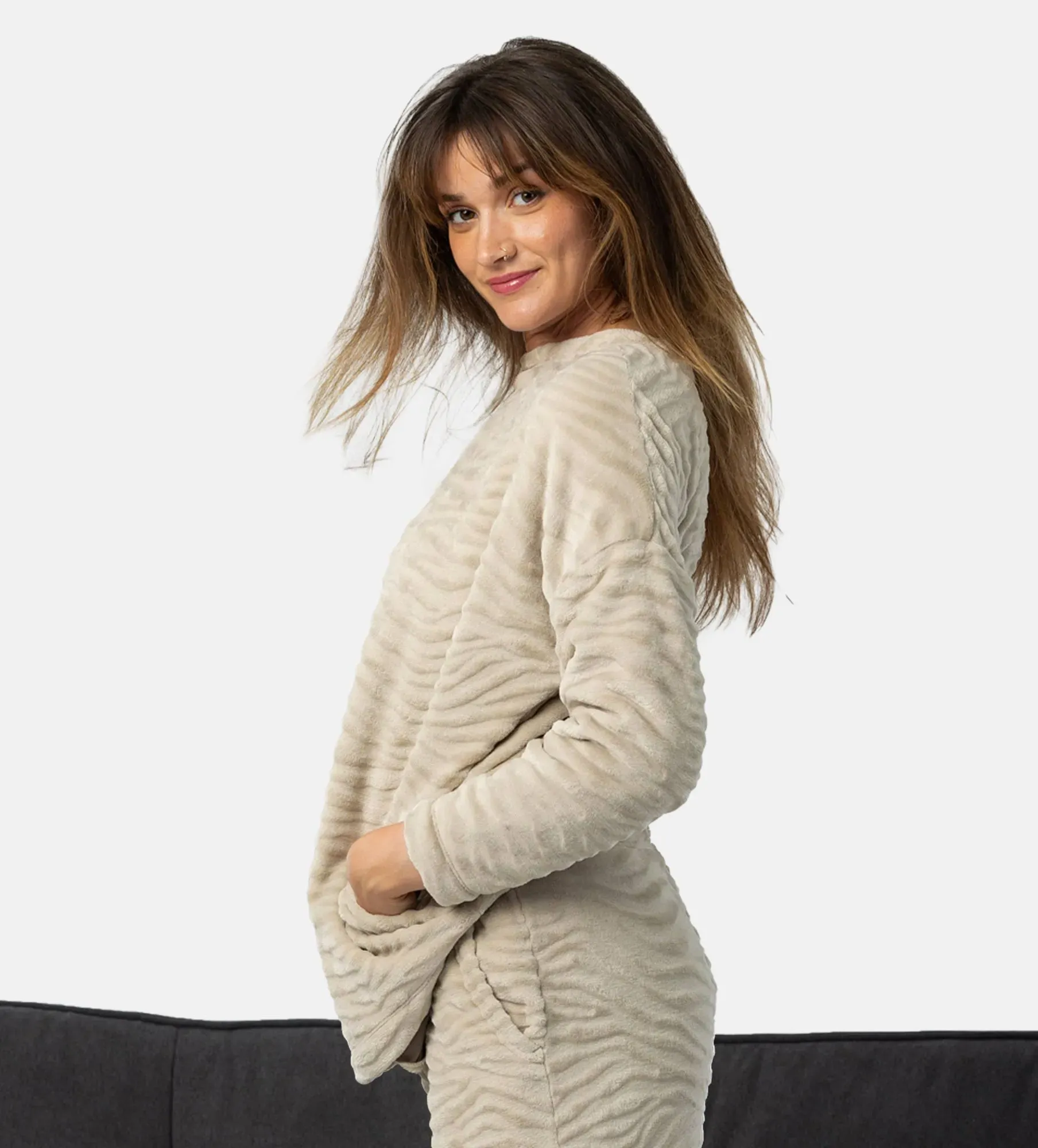 Dámské loungewear bunda